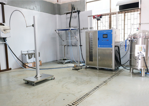 Latest company Solutions about 멕시코 고객들에 대한 물에 대한 보호도 동안 IEC 60529 IPX1-1PX8 시험 시스템