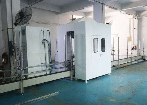 Latest company Solutions about 베트남 고객에 대한 열교환기를 위한 인라인 자동 화염 납땜 기계