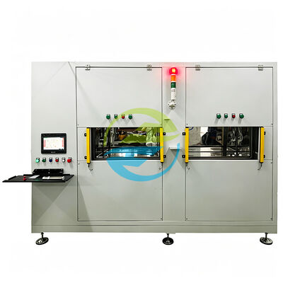 좋은 가격 듀얼 챔버 자동 공기 봄 진공 헬륨 누출 검사기, ≤1×10−6mbar·L/s OEM 서스펜션 품질 통제를 위한 헬륨 복구를 가진 고정도 장치 온라인으로